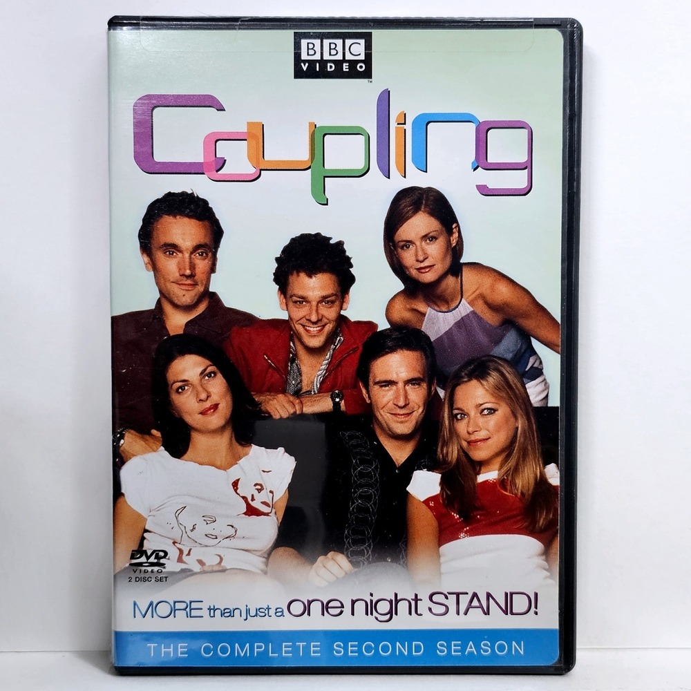 BBC Coupling Season 2 DVD Set British Sitcom Comedy‎ 2-Disc Excellent Condition